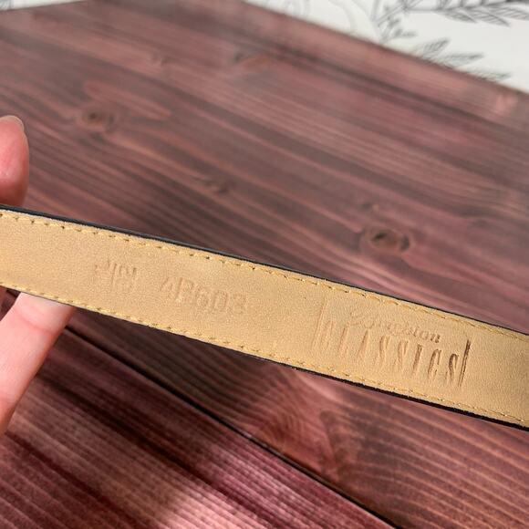 Womens Brighton Classics Belt 4B603 Black Size M/L 32 GUC! - Picture 3 of 3